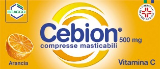 Cebion Vitamina C 500 mg Compresse Masticabili Arancia