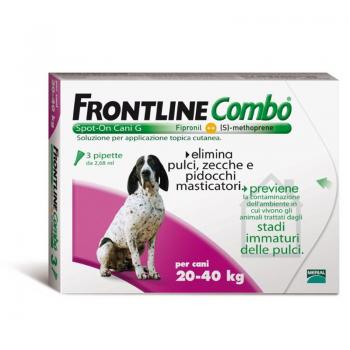 Frontline Combo Spot On Cani 3 Pipette 10-20kg € 29,34